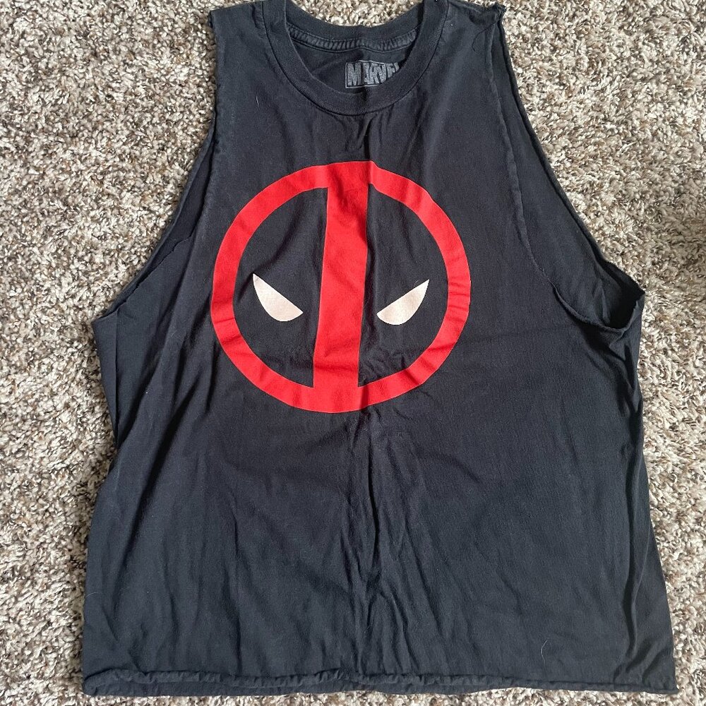 3/$15 Deadpool Muscle Tee